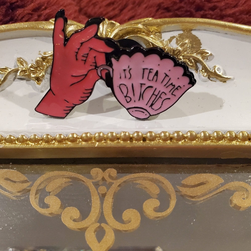 🧁🍵Tea time enamel pin - Picture 5 of 5